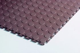 Plastiflor Medallion interlocking round stud tiles